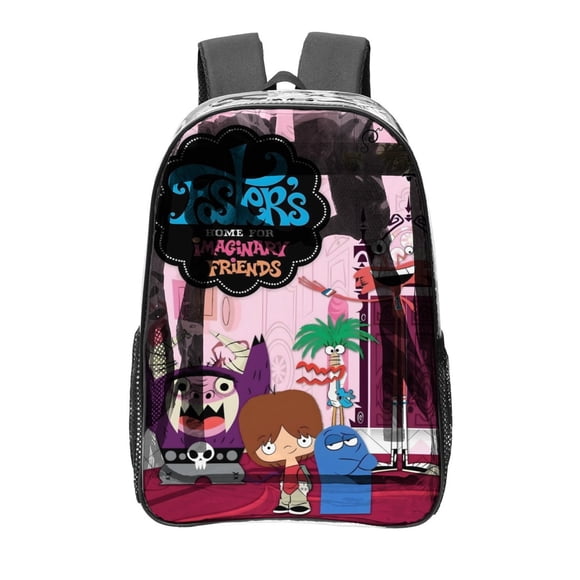 La Casa Foster para Amigos ImaginariosMochila transparente temática, resistente y duradera, bolsa see-through para trabajo, deporte, universidad y viaje, 31 × 43 cm