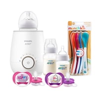 Avent - Pack Calentador -Mamaderas - Cucharas Y Chupetes Pinguino 6-18M