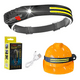 thumbnail image 1 of Linterna 2 En 1 Frontal Para Casco De Minero Con Sensor Usb Blanco, 1 of 3