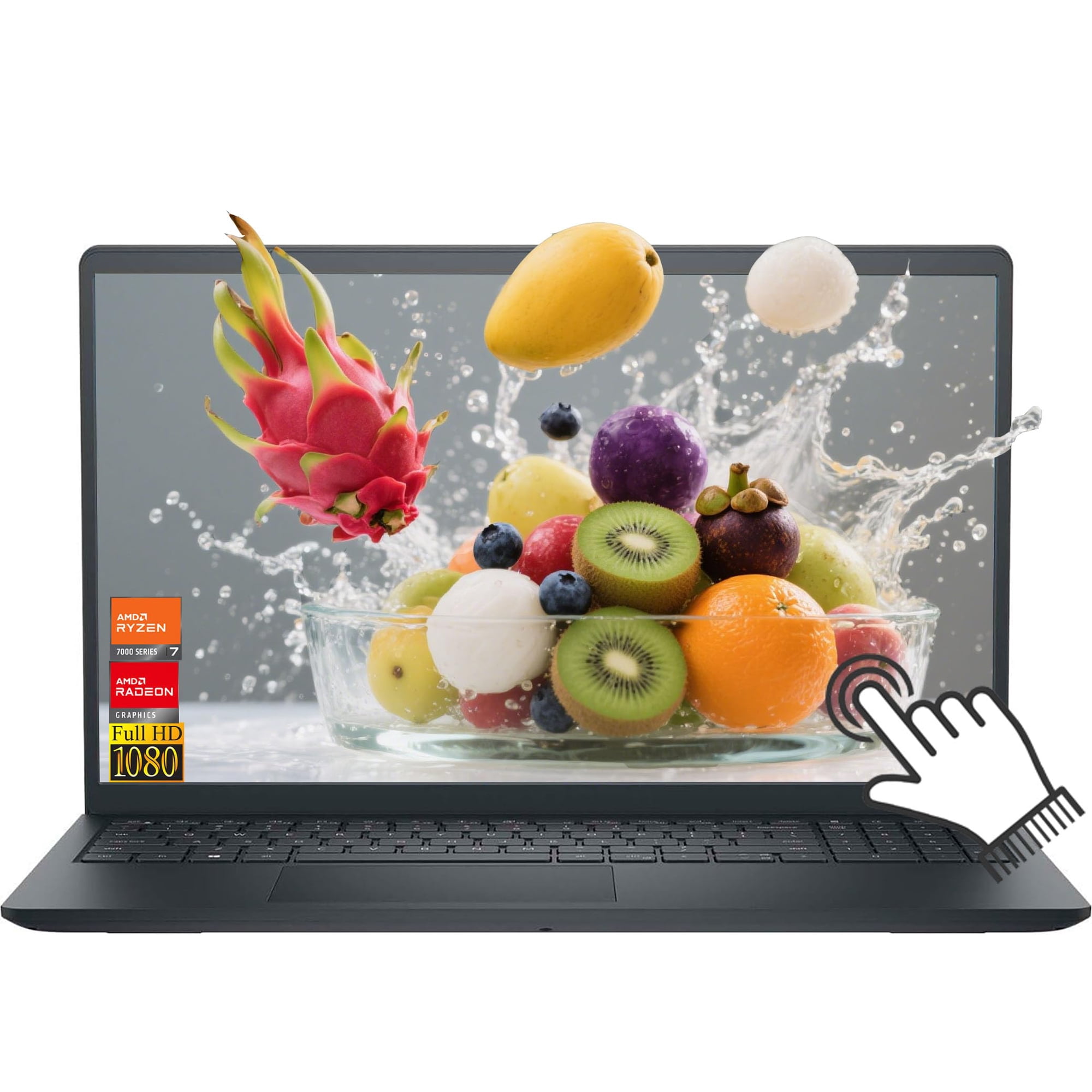 Laptop Dell Inspiron 15 3535 con pantalla táctil de 15.6'' FHD y
