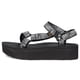 thumbnail image 4 of Sandalia Teva Flatform Universal Digit para mujer, color blanco y negro, 4 of 7