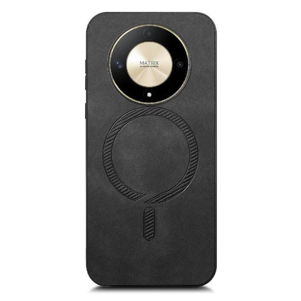 Magnetic Slim Case for Honor X9B with Camera Guard & Anti-Scratch Back Black
