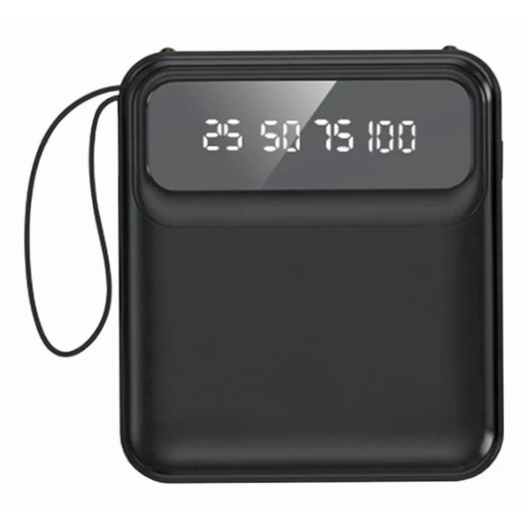 Genérico - Cargador Portátil Pantalla Digital Integrado Práctico Jhn