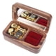 thumbnail image 5 of Caja de Música de Madera, Caja de Anillo de Compromiso, Almacenamiento, Regalos Del Día de San Valentín para Ella, Caja de Anillo Musical, Caja de Ani Marrón oscuro, 5 of 5