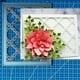 thumbnail image 2 of Troqueles metálicos con marco de flores en cuadrícula, plantillas de corte para tarjetas de scrapbooking, papel decorativo en relieve para álbumes de recortes y tarjetas., 2 of 6
