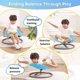 thumbnail image 3 of Silla Sensorial Giratoria BABAMU Azul 21in 90kg Niños TEA, 3 of 3