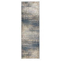 Modalfo - Alfombra Pasillo Azul 72 X 549 Cm