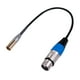 thumbnail image 1 of Cable De Audio Mini XLR Macho A XLR Hembra De 3 Pines Para Micrófonos Y Mezcladores De 0,3 M, 1 of 5