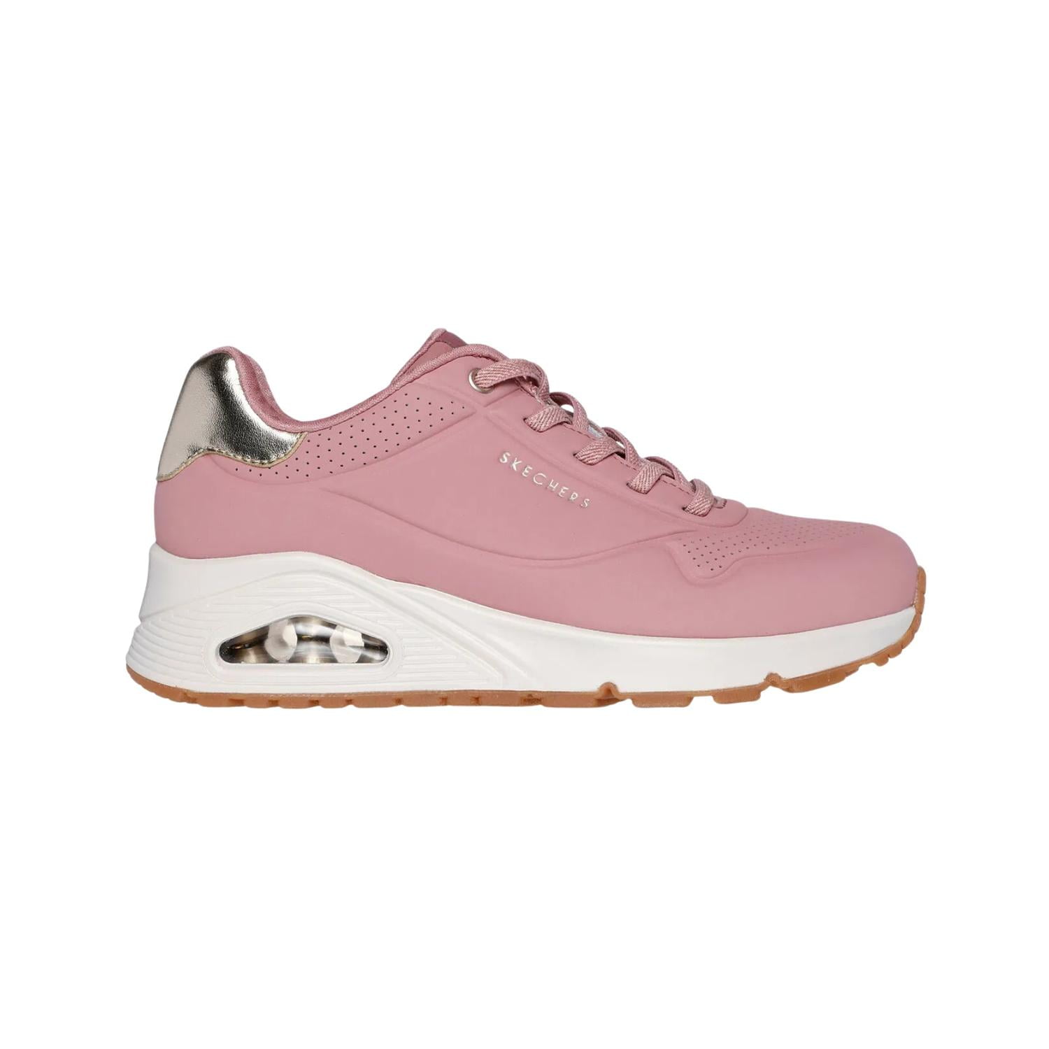Zapatillas Skechers Mujer Uno Shimmer Away Rosa 7.5 Us / 24.5 Cen