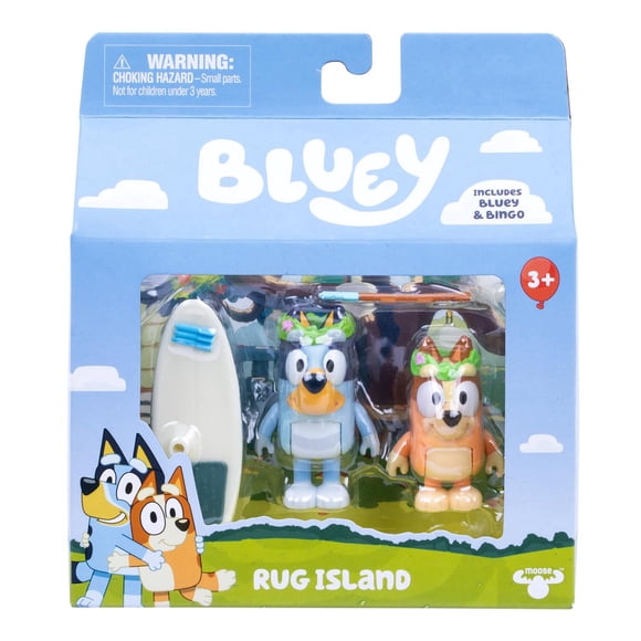 Bluey Pack De 2 Fig. S14 - Rug Island