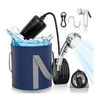 Ducha Portátil Trjzwa De 9000 Mah Recargable Con Pantalla Digital