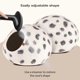 thumbnail image 5 of Cueva para Gato MEOWFIA de Lana Merino – Talla Grande, Estampado Leopardo de las Nieves, 5 of 7