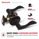 thumbnail image 4 of Manilla de puerta Honeywell Wave Lever sin bloqueo, color bronce, 4 of 7