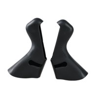 Magideal - Cubierta De Palanca De Cambio De Carretera 2X, Cubierta De Mango De Freno De Bicicleta, Cubiertas De Deslizamiento A Mano, Capucha De Palanca De Freno Negro