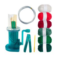 Bothyi - Easy Knitter Hand Knitting Machine Adorno Herramienta Para Hacer Punto 6 Colores Hilo Verde