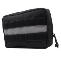 Magideal - Bolsa Para Perros Libre, Chaleco, Accesorios De Arnés, , Bolsa De Sillín Desmontable Para Camping, Senderismo, Viajes, Entrenamiento De Negro