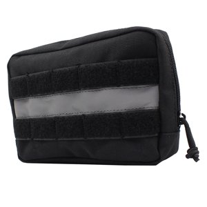 Magideal - Bolsa Para Perros Libre, Chaleco, Accesorios De Arnés, , Bolsa De Sillín Desmontable Para Camping, Senderismo, Viajes, Entrenamiento De Negro
