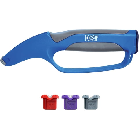 Dmt (Diamond Machining Technology) - Cuchillo De Cocina 3 En 1 Sharpener Dmt Edgesharp Xchangesharp