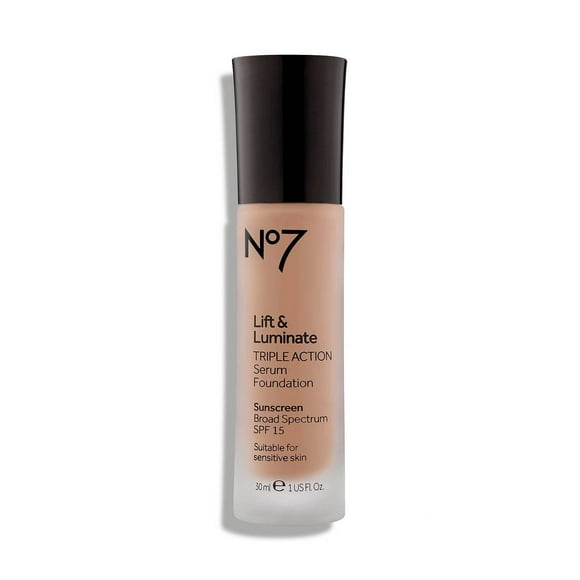 Base de maquillaje Serum No7 Lift & Luminate TRIPLE ACTION Beige cálido