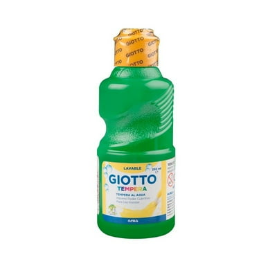 Témpera Verde Frasco 250 Ml 1 Un Giotto