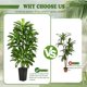 thumbnail image 5 of FSOHOI Árbol Artificial de Dracaena 1,80 m / Maceta Negra, Planta Alta de Interior, 5 of 9
