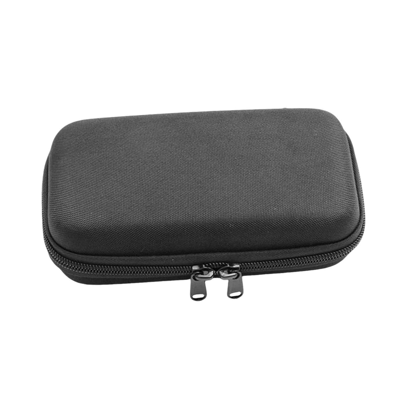 Magideal - Caja Para Banco De Energía, Bolsa De Almacenamiento De Cables, Bolsa Portátil A Prueba De Golpes, Caja De Almacenamiento Electrónico, Bolsa Organizado Negro Grande