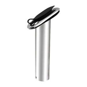 Ioensy - Soporte Para Caña De Pescar De Montaje Empotrado Genérico Con Junta De Brida De Acero Inoxidable 30 Grados