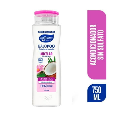 Acondicionador Micelar Botella - Bajo Poo 750 Ml Ballerina