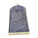 thumbnail image 4 of Alfombra Musulmana Suave Portátil Alfombras Eid Boda Cumplea?os Presente Azul Gris, 4 of 5