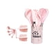 thumbnail image 4 of 18 Utensilios De Cocina De Silicona Antiadherentes Para Profesionales Principiantes, Color Rosa, 4 of 5