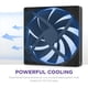 thumbnail image 4 of Ventilador NZXT F140Q, 140 mm, silencioso, flujo de aire único, negro, 4 of 8