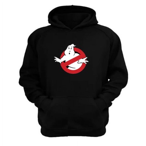 Genérico - Polerón Canguro Cazafantasmas Negro Talla L Unisex