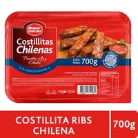 Costillitas De Cerdo Chilenas 700 G Super Cerdo