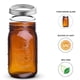 thumbnail image 4 of Tarros Mason eleganttime 950 ml paquete de 6 ámbar de boca ancha, 4 of 7