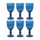 thumbnail image 2 of Pack 6 Copa tallada para vino 330ml - Azul, 2 of 2