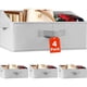 thumbnail image 1 of Organizador Para Clóset 41 X 25 X 20 Cm Gris Pack 4, 1 of 3