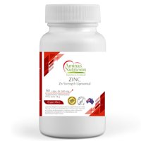 Aminas Nutrición - Zinc -Zn Strengeth Liposomal 60 Cáps. 300 Mg - Antioxidante, Fertilidad, Sistema Inmune