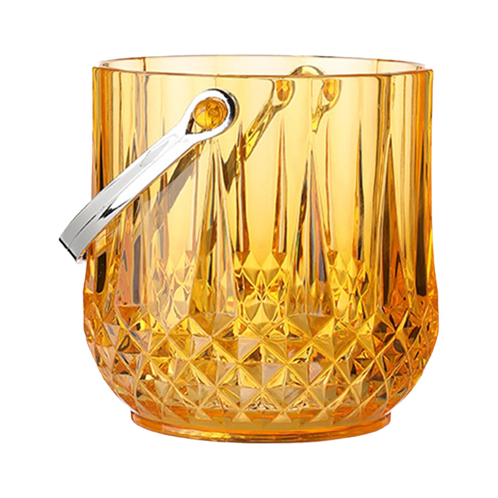 Magideal - Cubo De Hielo Para Bebidas, Cubo De Hielo, Cubo De Vino, Cubo De Hielo Para Hotel, Congelador, Bar De Cócteles, Fiesta, Botellas De Champán, Botellas Marrón