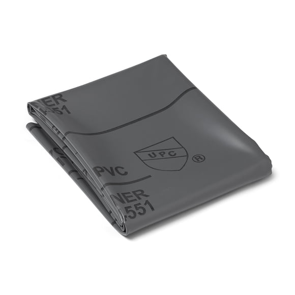 Forro de ducha Oatey PVC impermeable de 1,02 mm de grosor y 1,5 m de ancho