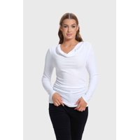 Fashionspark - Polera Mujer Drapeado Blanco