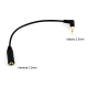 thumbnail image 1 of Cable plug 3.5 hembra a 2.5 macho 12cm, 1 of 3