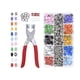 thumbnail image 1 of Kit De Sujetadores A Presión 100 Broches Huecos 100 Broches Sólidos Amplia Aplicación Durable, 1 of 5