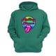 thumbnail image 1 of Polerón Canguro The Rolling Stones Verde Aguamarina Talla M Unisex, 1 of 2
