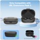 thumbnail image 2 of Funda para auriculares POZCIS para JBL Peak 3, TPU transparente + mosquetón, 2 of 6