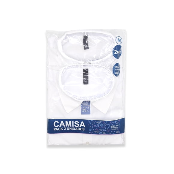 Camisa Niño Blanco Talla L