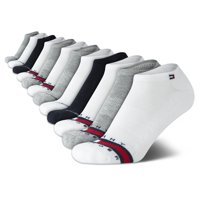 No Show Socks Tommy Hilfiger Para Mujer, Paquete De 12 Unidades, Azul/Blanco/Gris