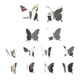 thumbnail image 4 of 12 Uds Espejo Mariposas Pegatina Espejo Pared Pegatina Para Puerta Dormitorio Ventana, 4 of 5