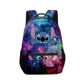 thumbnail image 2 of Stitch Primary School Student Anime Backpack Cartoon Sports Backpack Lightening Printing Anime Kawaii Cartoon School Bag Mochila, 2 of 3