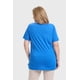 thumbnail image 3 of Polera Mujer Escote Recogido Azul, 3 of 4