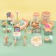 thumbnail image 5 of Juego de muebles para casa de muñecas BananMelonBM, paquete de 50 para niños a partir de 3 años, 5 of 6
